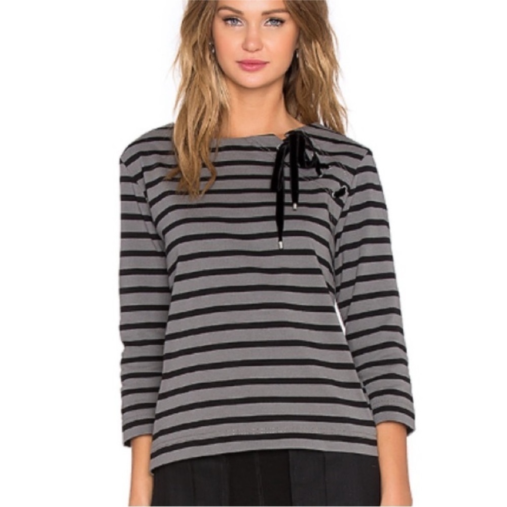 Marc By Marc Jacobs Jacquelyn Striped Knit Top